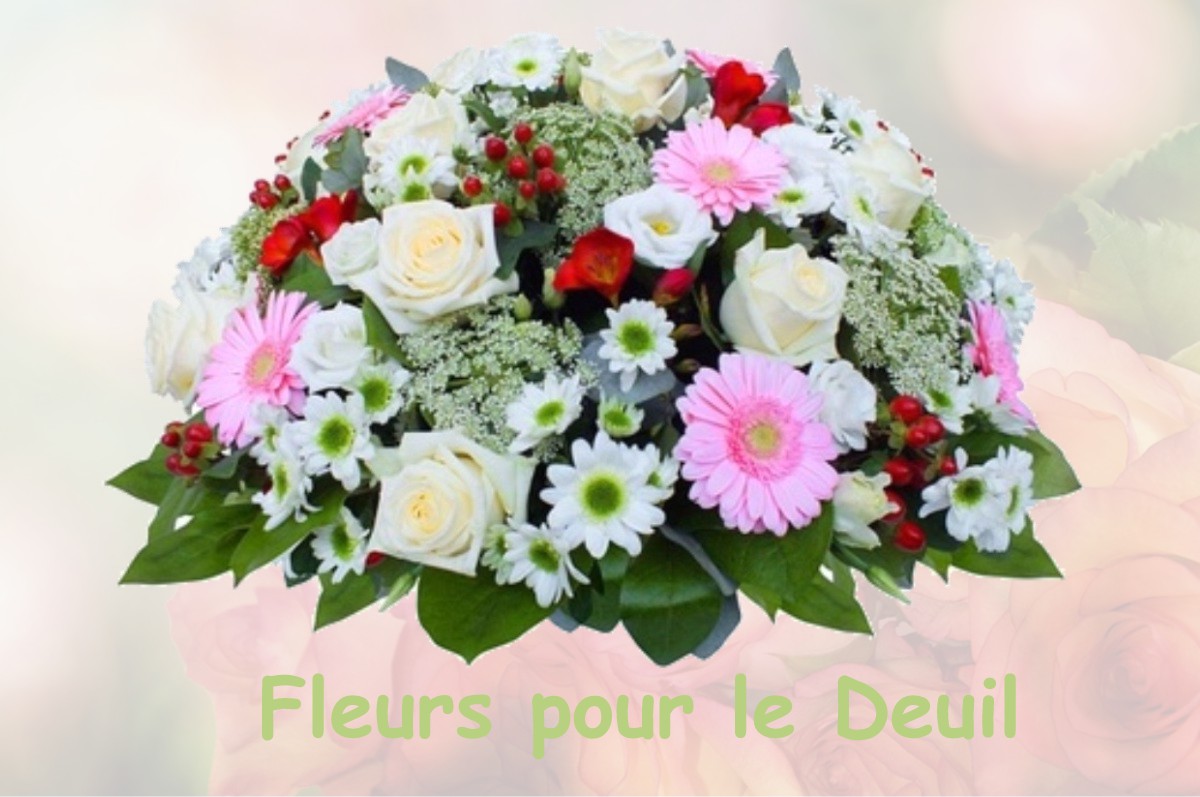 fleurs deuil TOURMONT